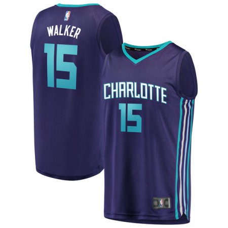 Charlotte Hornets - Kemba Walker Fast Break Replica NBA Jersey