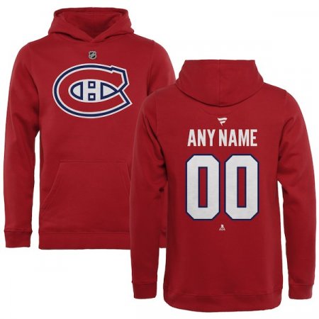 Montreal Canadiens dětská - Team Authentic NHL Mikina s kapucí/Vlastní jméno a číslo