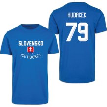 Slowakei - Libor Hudáček Authentic Hockey T-Shirt