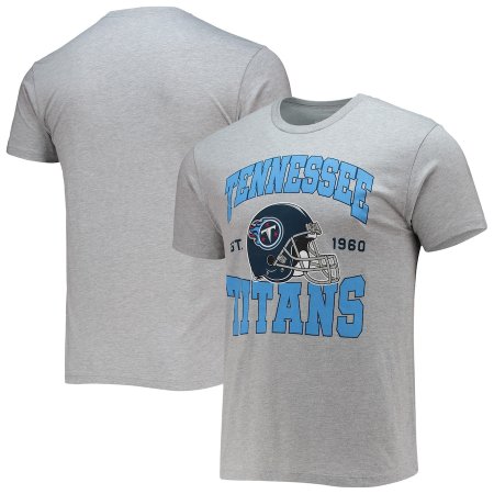 Tennessee Titans - Helmet Gray NFL T-Shirt