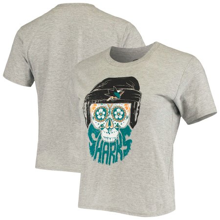 San Jose Sharks Youth - Skull Beard NHL T-Shirt