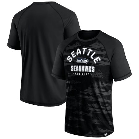 Seattle Seahawks - Blackout Hail NFL T-Shirt