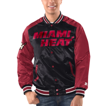 Miami Heat - Full-Snap Varsity Satin NBA Kurtka