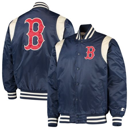 Mens Boston Red Sox Pro Standard NavyWhite Varsity Logo FullZip Jacket