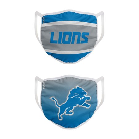 Detroit Lions - Colorblock 2-pack NFL Gesichtsmaske
