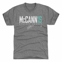 Seattle Kraken - Jared McCann Elite Gray NHL T-Shirt