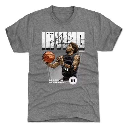 Brooklyn Nets - Kyrie Irving Premiere Gray NBA Tričko