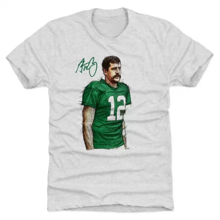 Green Bay Packers - Aaron Rodgers Mustache NFL T-Shirt