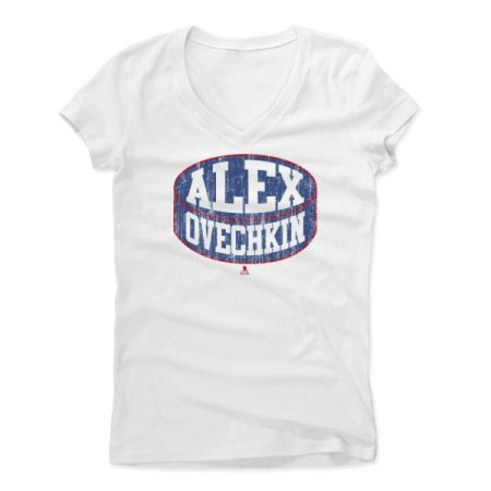 Washington Capitals Kobiecy - Alexander Ovechkin Puck NHL Koszułka