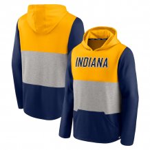 Indiana Pacers - Comfy Colorblock NBA Bluza s kapturem