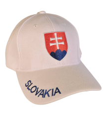 Slovensko - Emblem Hockey White Kšiltovka