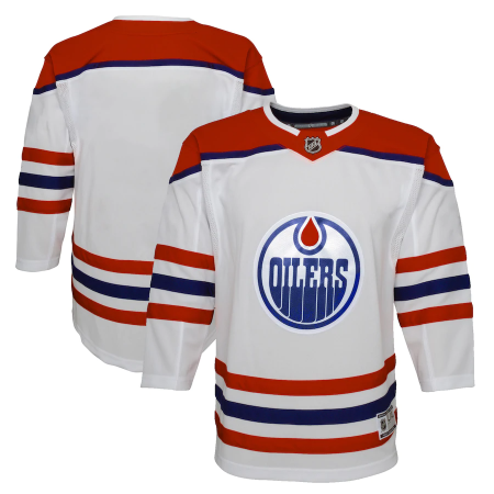 Edmonton Oilers Youth - Reverse Retro NHL Jersey/Customized