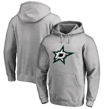 Dallas Stars - Primary Logo Gray NHL Mikina s kapucňou