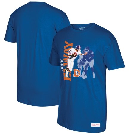 Denver Broncos - John Elway Photo Real NFL T-Shirt :: FansMania
