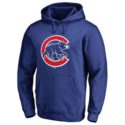 Chicago Cubs - Primary Logo MLB Mikina s kapucí