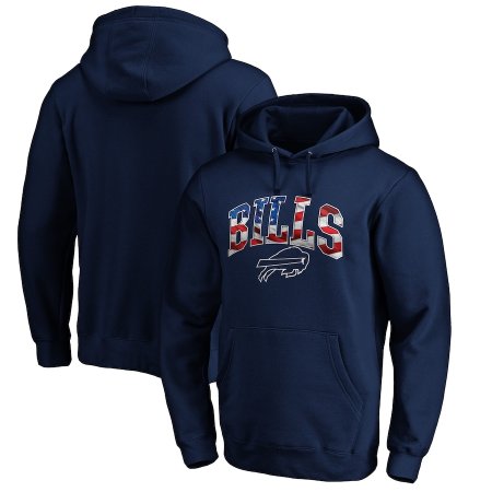 Buffalo Bills - Banner Wave NFL Mikina s kapucí