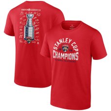 Florida Panthers - 2024 Stanley Cup Champs Signatures NHL T-Shirt