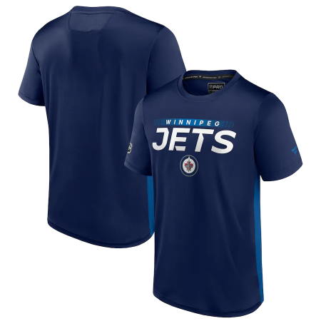 Winnipeg Jets - Authentic Pro Rink Tech NHL T-Shirt