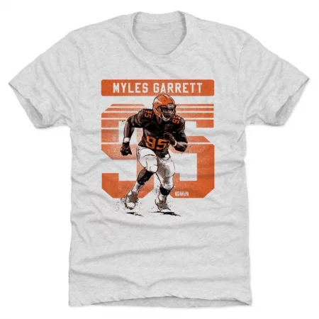 Cleveland Browns - Myles Garrett Grunge NFL Tričko