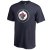 Winnipeg Jets Youth - Primary Logo Navy NHL Koszulka