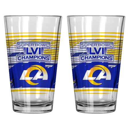 Los Angeles Rams - Super Bowl LVI Champions 0,5L Set NFL Pohár
