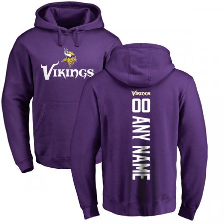 Minnesota Vikings - Pro Line NFL Mikina s kapucňou s vlatným menom a číslom