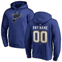 St. Louis Blues - Team Authentic NHL Mikina s kapucí/Vlastní jméno a číslo