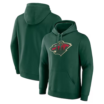 Minnesota Wild - Primary Logo NHL Bluza s kapturem - Wielkość: L/USA=XL/EU