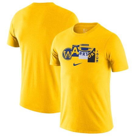 Golden State Warriors - Wordmark Collage NBA T-shirt