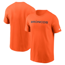 Denver Broncos - Essential Wordmark Orange NFL T-Shirt
