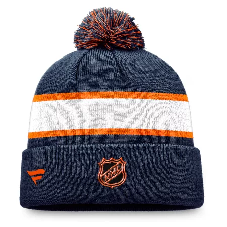 Edmonton Oilers - Reverse Retro 2.0 Cuffed Pom NHL Knit Hat