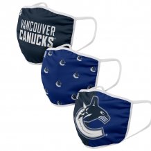Vancouver Canucks - Sport Team 3-pack NHL face mask
