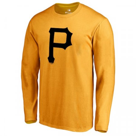 Pittsburgh Pirates - Primary Logo MBL Tričko s dlouhým rukávem
