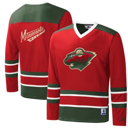 Minnesota Wild - Cross Check NHL Long Sleeve T-Shirt