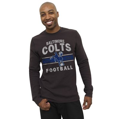 Indianapolis Colts - Arch Long Sleeve Thermal NFL Tshirt - Wielkość: S/USA=M/EU