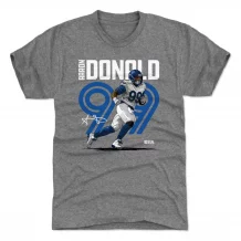 Los Angeles Rams - Aaron Donald Inline Gray NFL T-Shirt