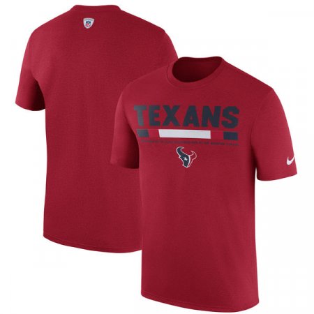 Houston Texans - Legend Staff Performance NFL T-Shirt