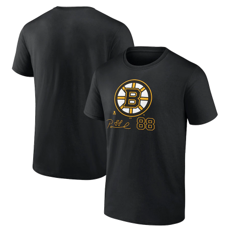 Boston Bruins - David Pastrnak Signature NHL T-Shirt
