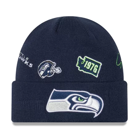 Seattle Seahawks - Identity Cuffed NFL Knit hat