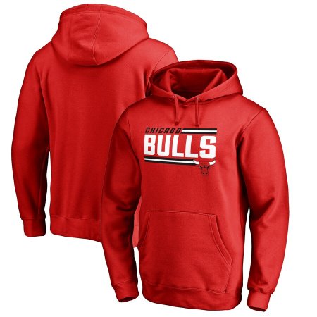 Chicago Bulls - Onside Stripe NBA Mikina s kapucňou