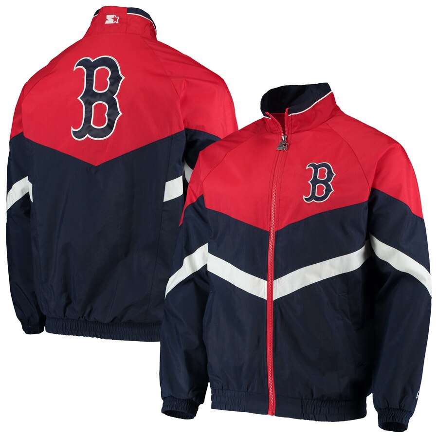 Boston Red Sox - The Bench Coach Full-Zip MLB Jacket :: FansMania