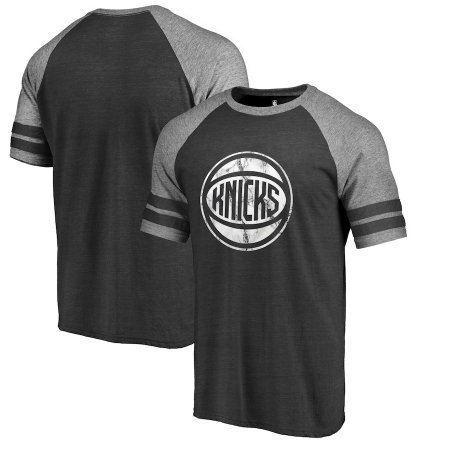 New York Knicks - Marble Logo Raglan NBA T-Shirt