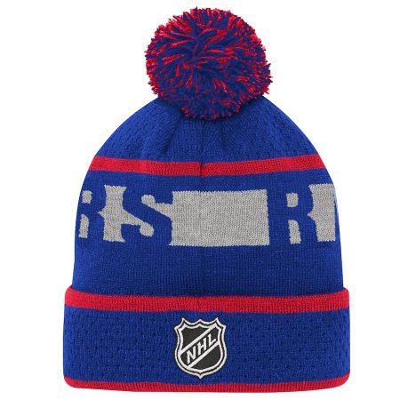 New York Rangers Dětská - Breakaway Cuffed NHL Zimní čepice