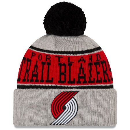 Portland Trail Blazers - Stripe Cuffed NBA Zimná čiapka