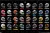 Team Helmets NFL Plakát