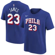 Philadelphia 76ers Dětský - LeBron James Royal NBA Tričko