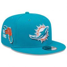 Miami Dolphins - 2024 Draft Aqua 9Fifty NFL Czapka
