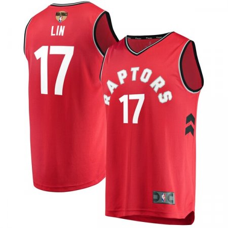 Toronto Raptors - Jeremy Lin NBA Finals Fast Break Replica NBA Jersey