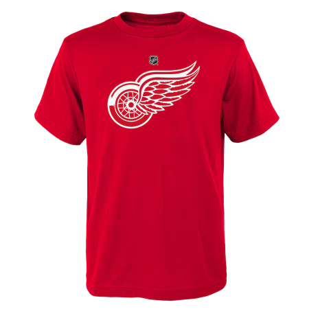 Detroit Red Wings Youth - Primary Logo Red NHL T-Shirt