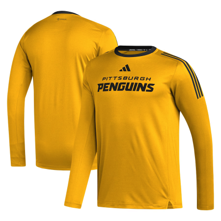 Pittsburgh Penguins - Adidas AEROREADY NHL Tričko s dlouhým rukávem